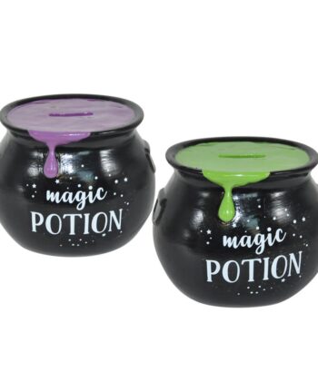 Cute Magic Potion Cauldron Money Box - Gothic Home Collection