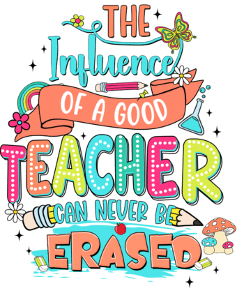 The Influence Of A Good Teacher Can Never Be Erased Coaster Gift