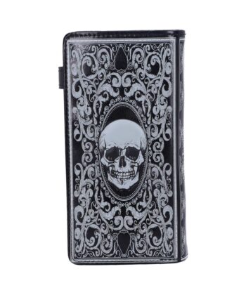 Skull Tarot Card Purse Embossed Wallet
