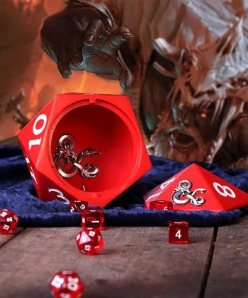 Dungeons and Dragons D20 Dice Box