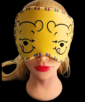 Cute Yellow Bear Sleep Mask